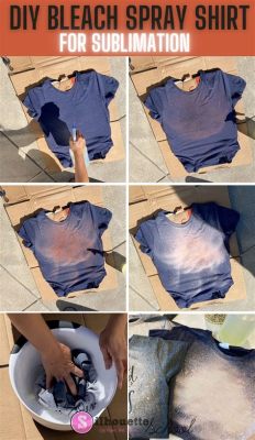 how to do bleach art on clothes: exploring the science behind color removal techniques